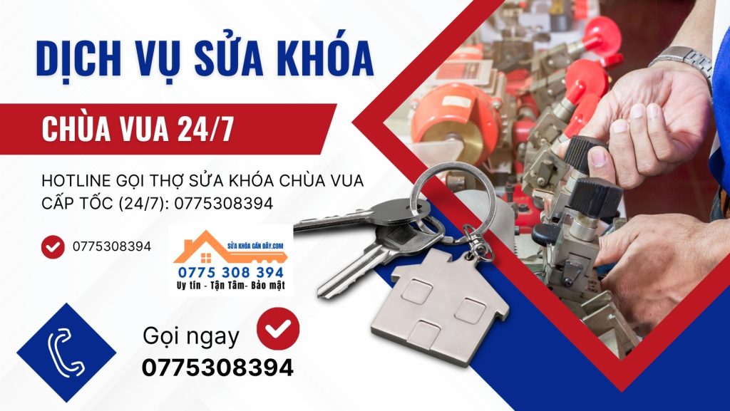 DỊCH VỤ SỬA KHÓA